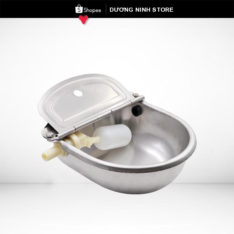 Máng uống nước tự động cho bò, gia súc inox 304 DN30