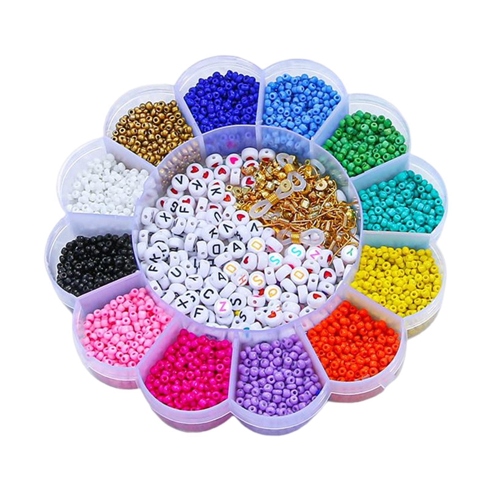 Seed Beads Beading Supplies DIY Loose Beads for Jewelry Making Findings