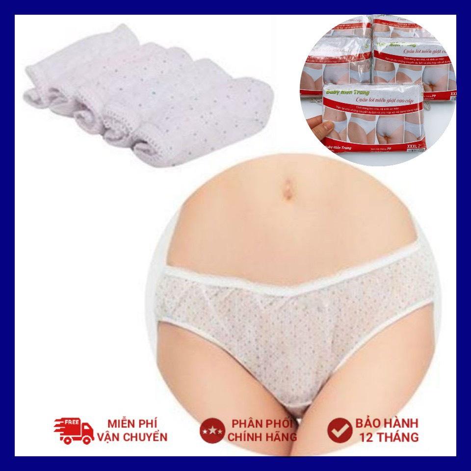 Sét 4 quần quần lót bầu cạp chéo cotton siêu đáng yêu