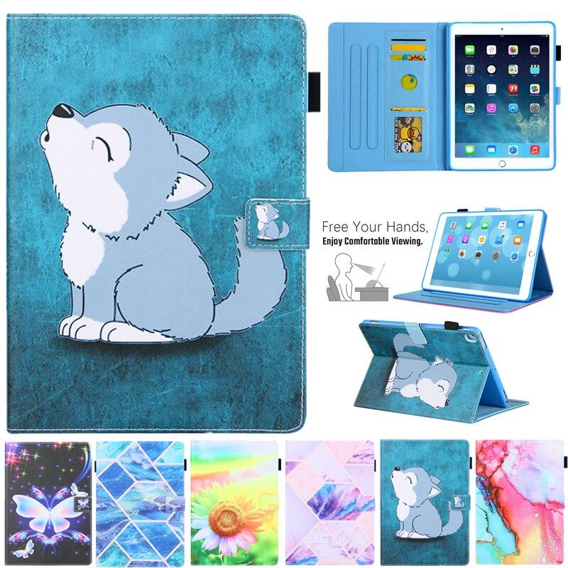 Bao Da Họa Tiết Hoạt Hình Dễ Thương Cho Apple Ipad Pro 9.7 Inch 2016