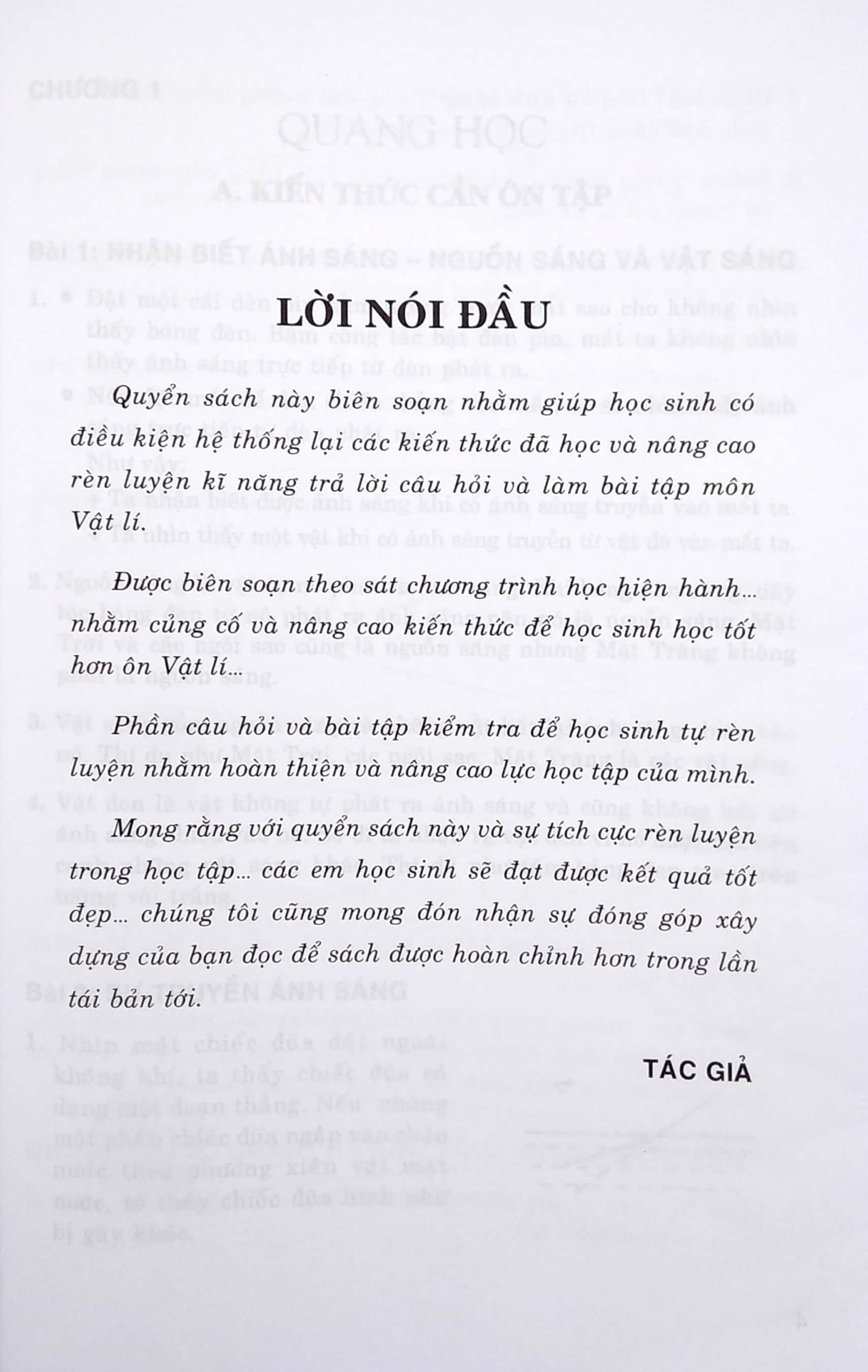 Để Học Tốt Vật Lí 7