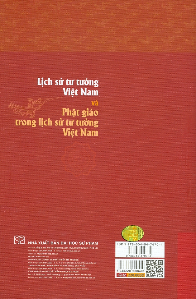 Lịch Sử Tư Tưởng Việt Nam Và Phật Giáo Trong Lịch Sử Tư Tưởng Việt Nam (Bìa Cứng)