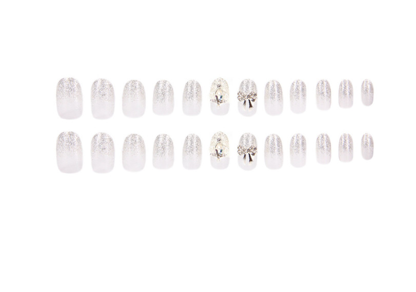 Bộ 24 móng tay giả nail thơi trang (như hình-M408)