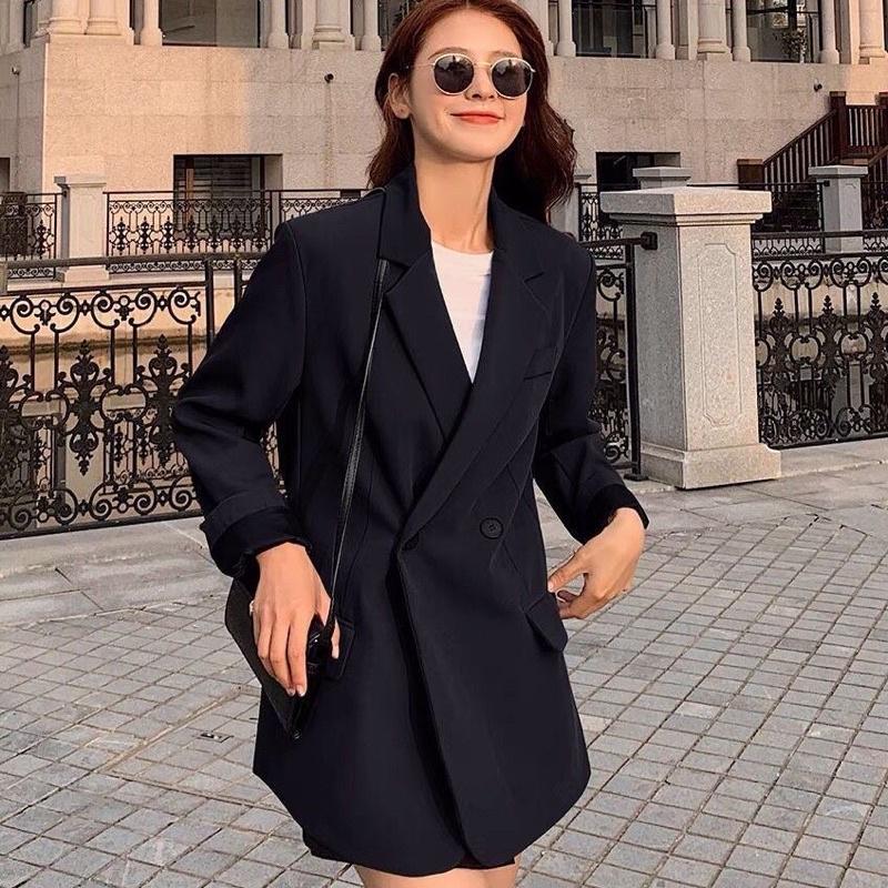 Áo Blazer nữ form xuông phong cách hàn quốc mẫu mới đẹp mã RB013