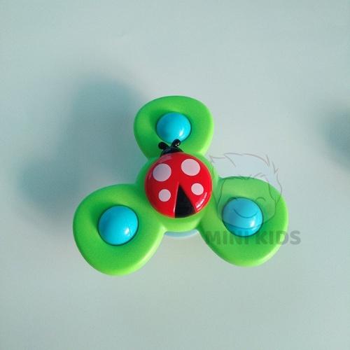 Set 3 con quay spinner, chong chóng dính tường, âm thanh vui nhộn cho bé