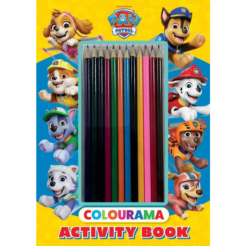 Sách Paw Patrol Colourama