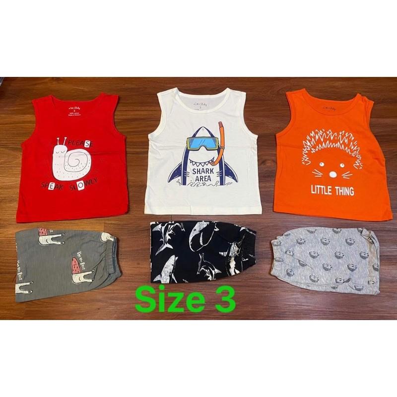 Bộ dát nách bé trai size 7-22kg