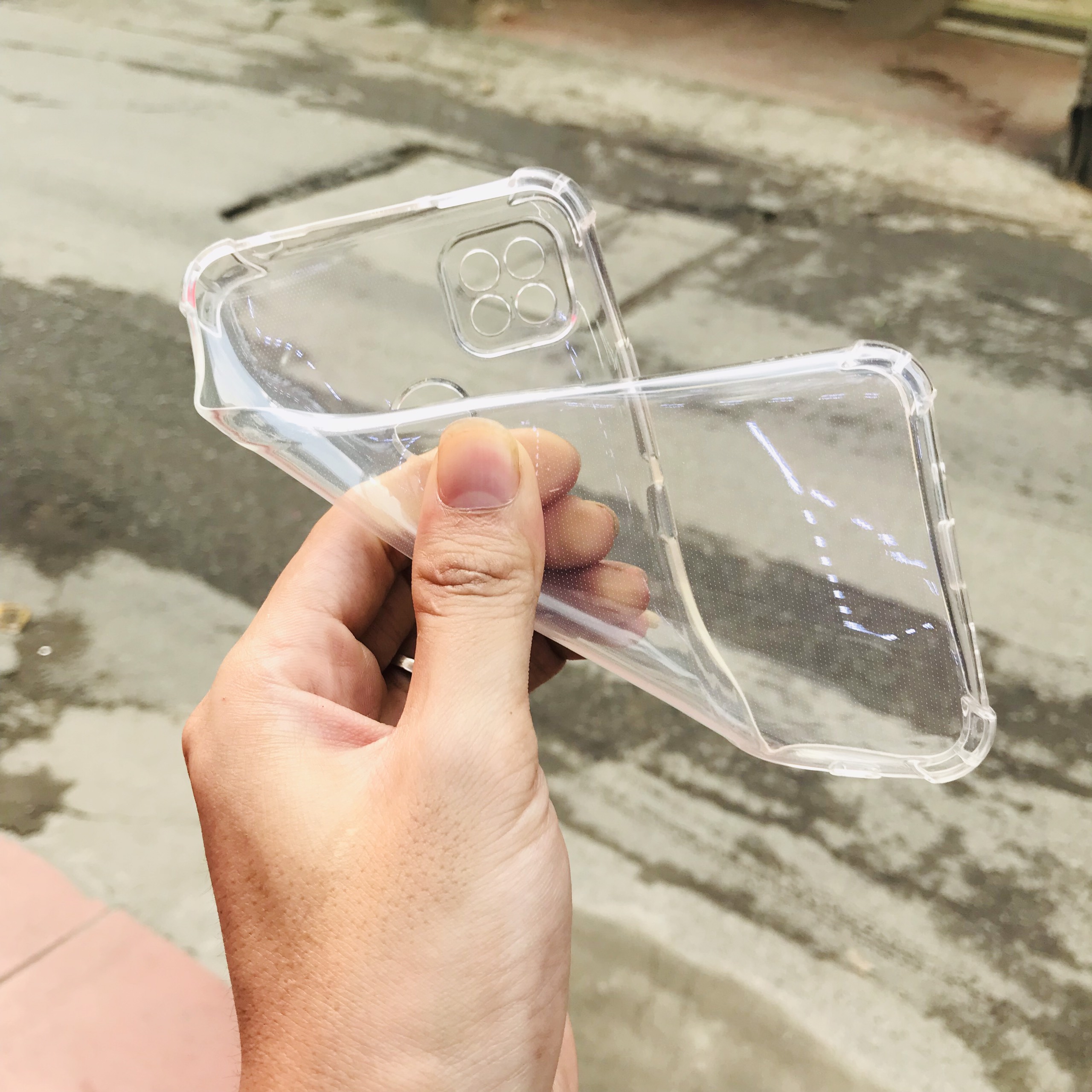 Ốp Lưng Chống Sốc Cho Redmi 10A Có Bọc Khí 4 Góc Chống Sốc, Khoeét Lỗ Bảo Vệ Camera