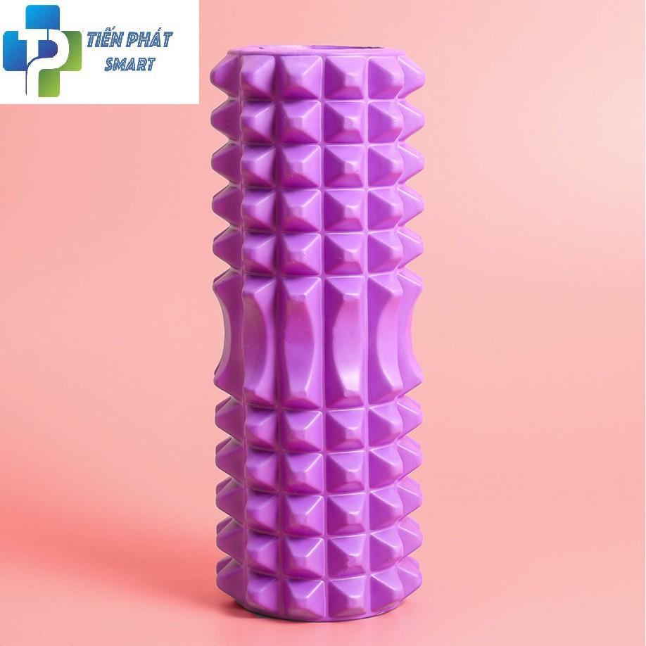 Con Lăn Foam Roller Massage gai - Ống Lăn Dãn Cơ Tập Gym, Yoga, Thể Hình