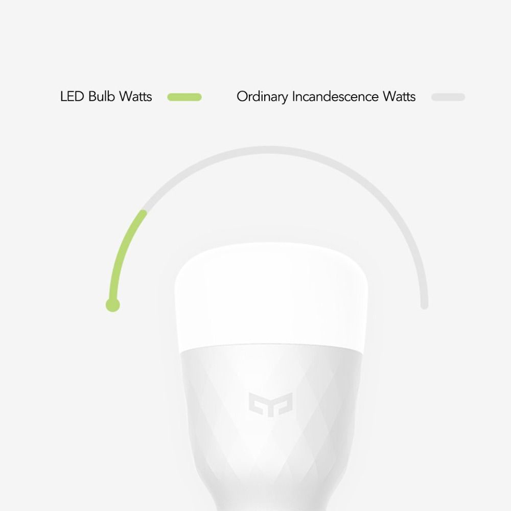 Bóng đèn thông minh Xiaomi Mijia Yeelight LED Bulb Color - Hàng Nhập Khẩu