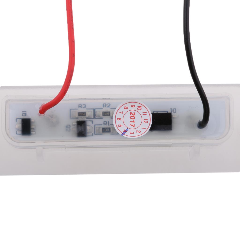 2 Pieces LED Number License Plate Light Lamp for Benz W463 G Class G500 G550