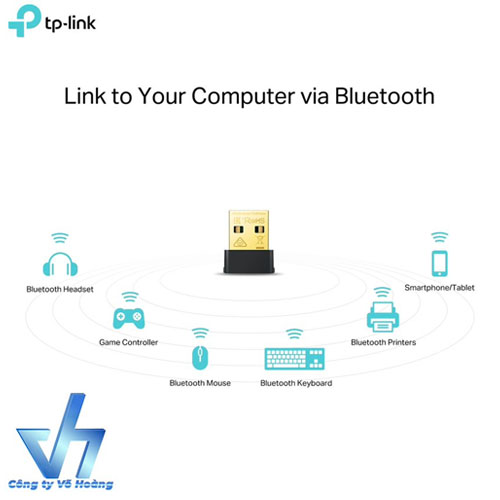 Thiết Bị Chuyển Đổi USB Wi-Fi Nhỏ Gọn TP-Link Archer T2UB Nano - Chuẩn Bluetooth 4.2 - Tốc Độ Cao AC600 - Hàng Chính Hãng