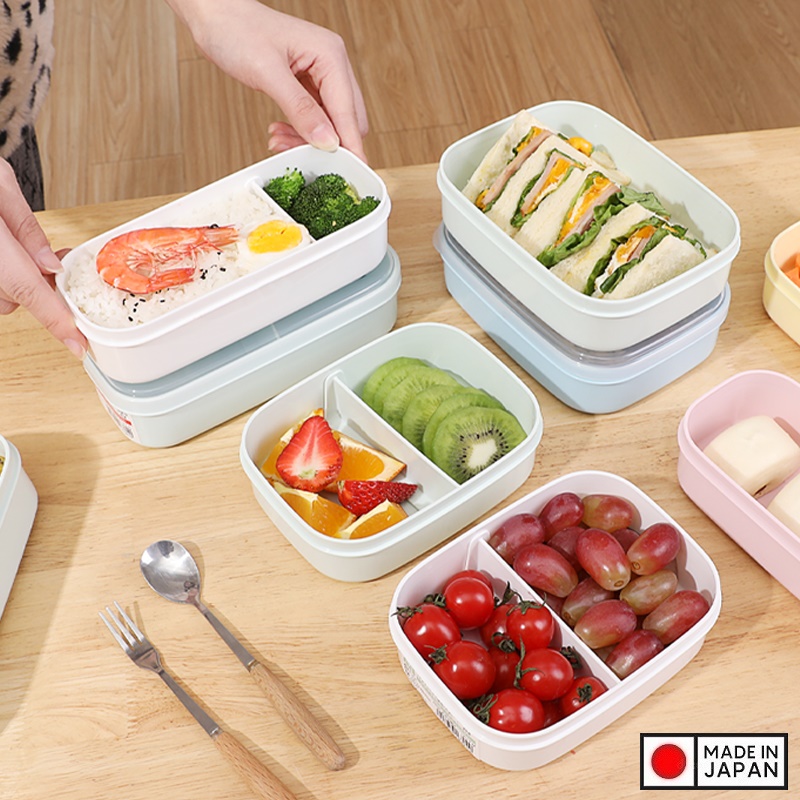 Hộp Cơm chia ngăn Nakaya Bento Tulip size L 650ml - Made in Japan