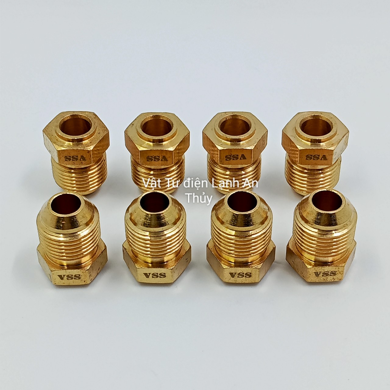 Tán hàn ống đồng phi 12 - Ốc tán ông đồng răng ngoài phi 12, Đầu hàn nối ống đồng máy lạnh phi 12, Tán hàn tăng ống đồng