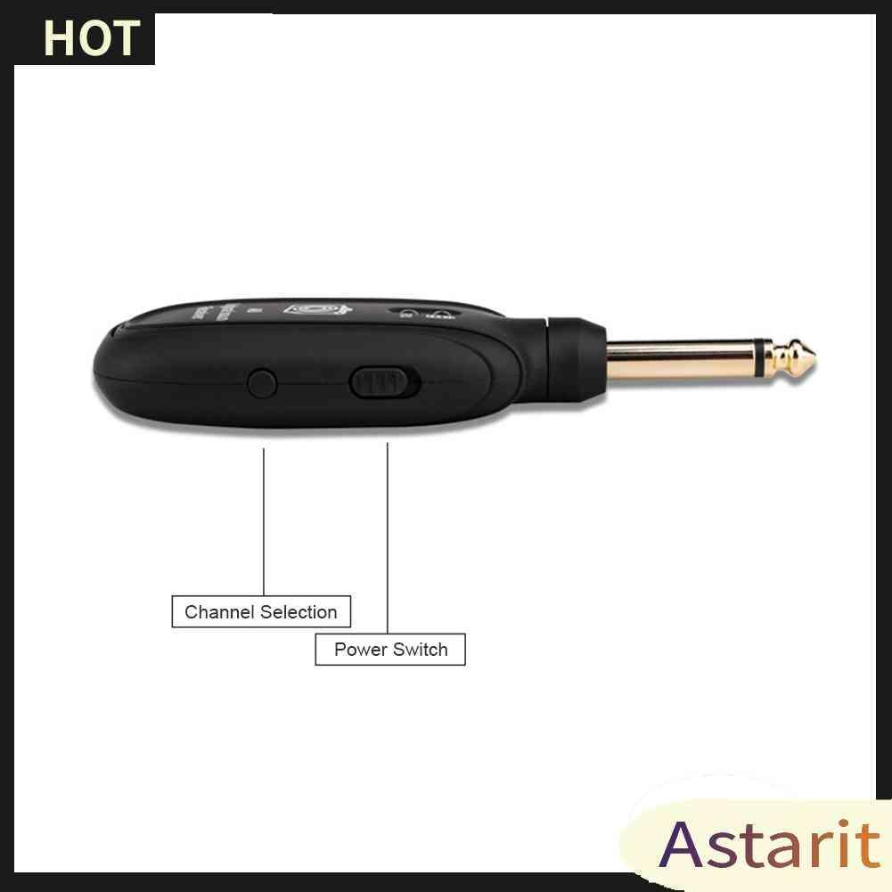 Bộ Nhận Tín Hiệu Âm Thanh Không Dây A8 UHF Cho Đàn Guitar Điện