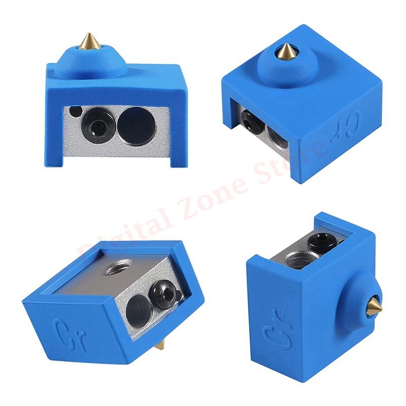 Ender 3 Block Block Silicone Sock Hotend Cover cho Ender 3 Pro, Ender 3 V2, Ender 5, Ender 5 Pro, CR-10/10s, MK7/8/9 Hotend