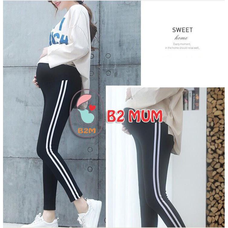 Q04 Quần bầu thể thao suông đen