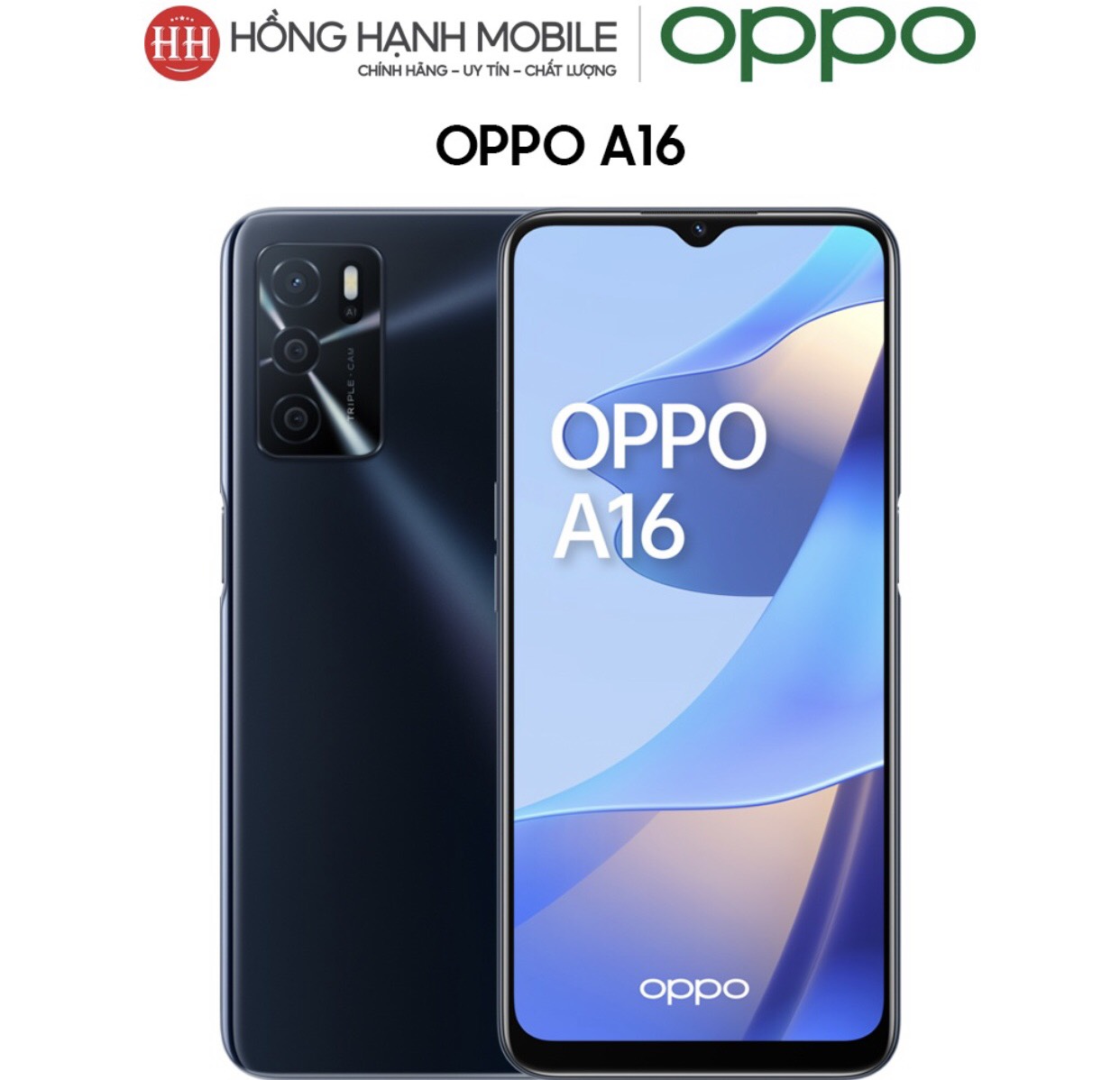 Điện Thoại Oppo A16 3GB/32GB - Hàng Chính Hãng