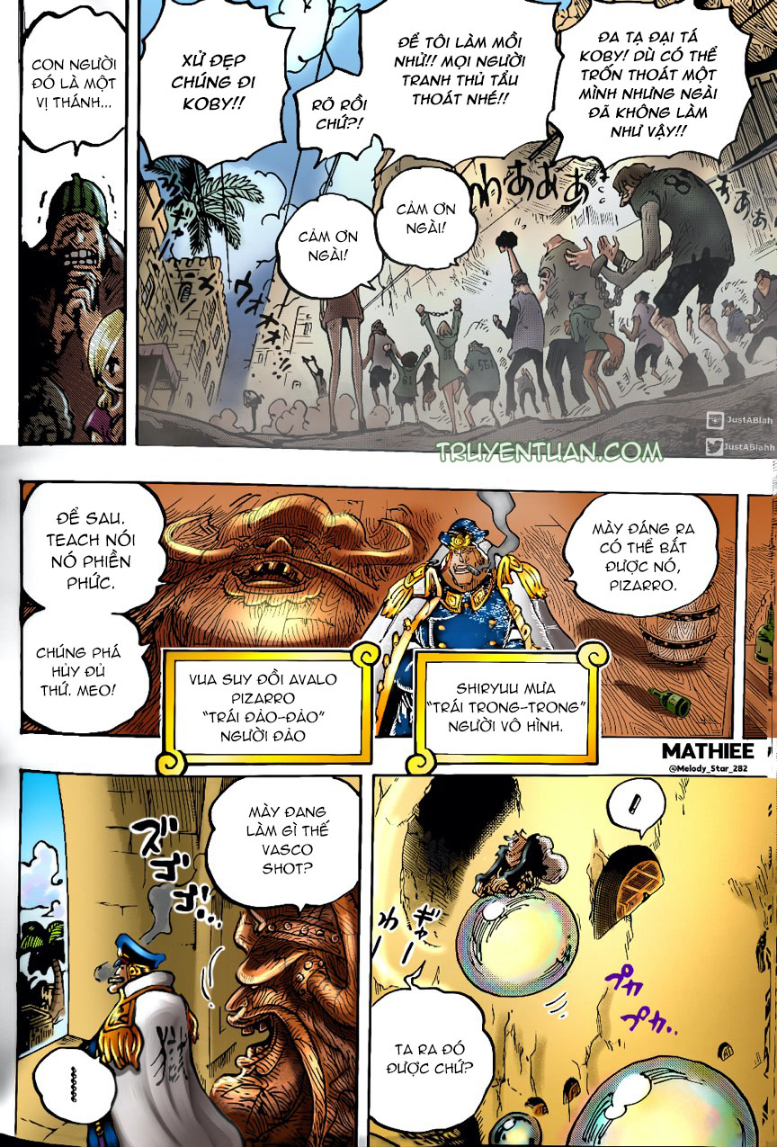 đảo hải tặc - one piece chapter 1080 4