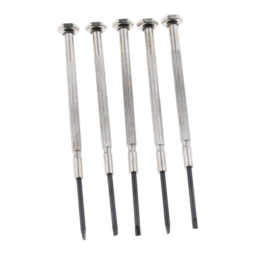 2X Finest 5PCS Metal Screwdrivers for Flute Clarinet Saxophone Piccolo
