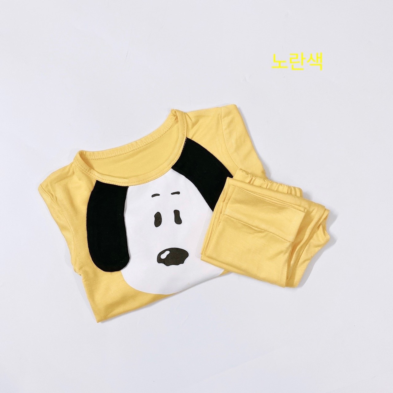 Đồ bộ ngủ dài tay cho bé sơ sinh hình tai cún đáng yêu size 5-16KG chất thun lạnh mềm mịn mát