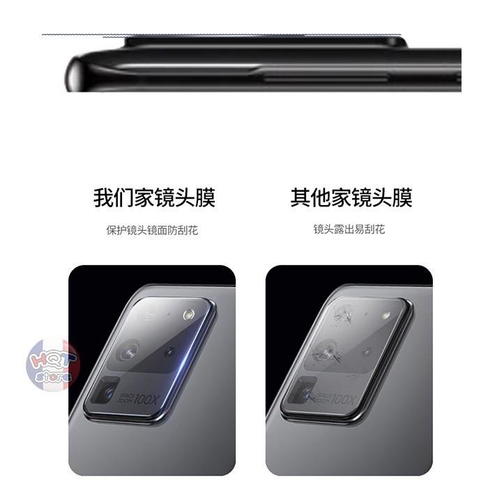Kính cường lực bảo vệ Camera dành cho SamSung S20/ S20 plus / S20 Ultra Bảo vệ camera tránh trầy xước, tránh qua đập