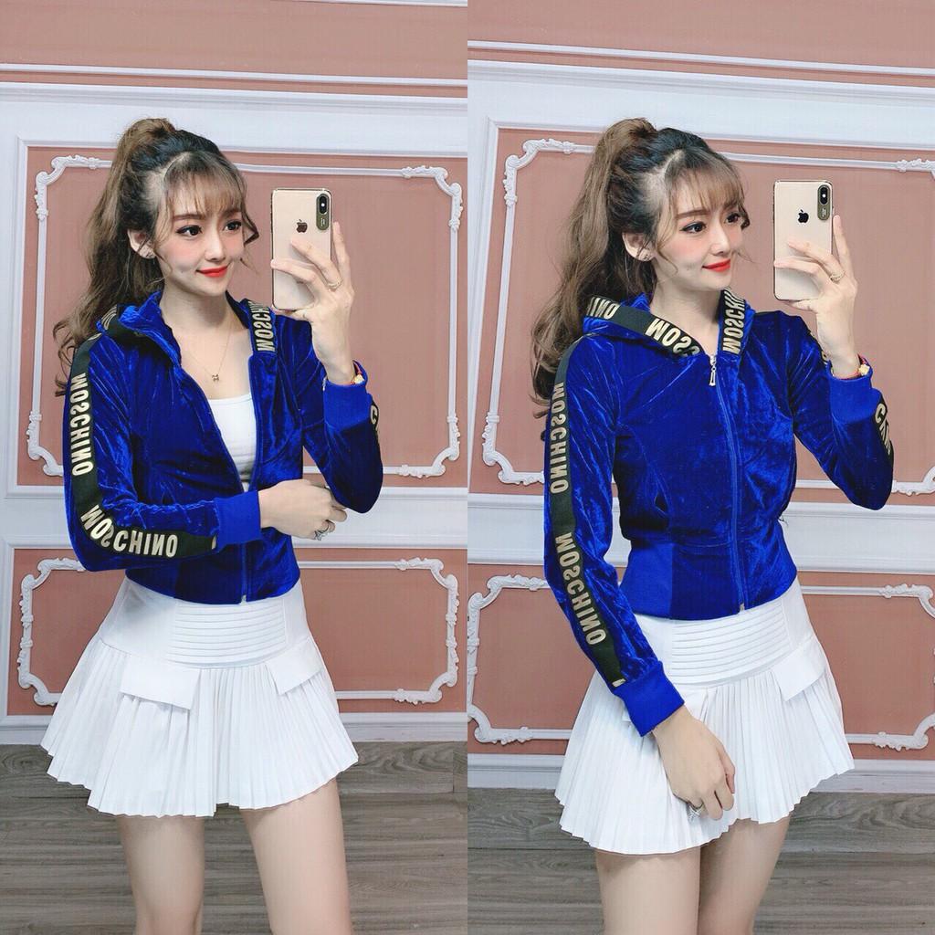 AÓ KHOÁC NHUNG FORM LỬNG VIỀN