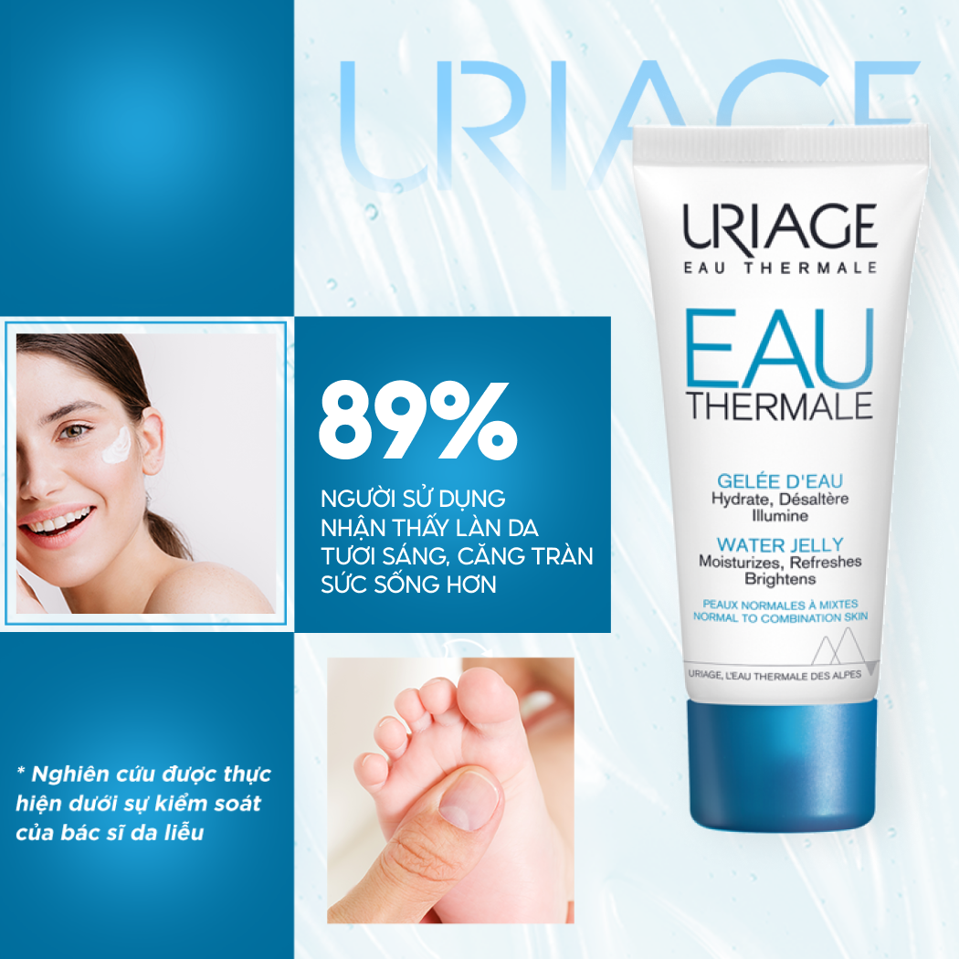 Dưỡng ẩm khoáng chuyên sâu dạng thạch nước URIAGE EAU THERMALE GELÉE D'EAU 40ml