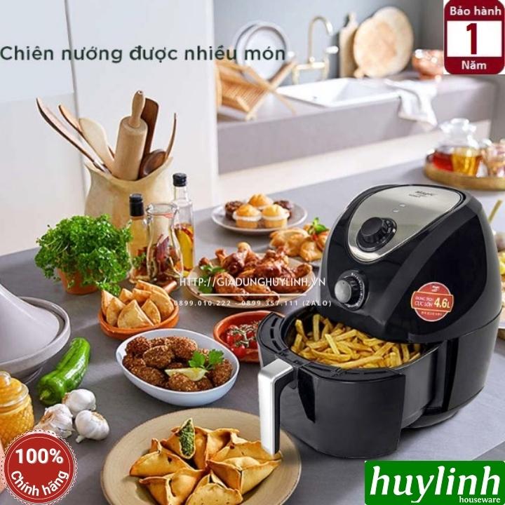 Nồi chiên không dầu Magic Korea A78 New - Công suất 1400W - Dung tích 4.6 lít - Hàng chính hãng