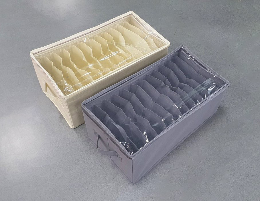 Hộp đựng quần áo chia 7 ngăn 9 ngăn 12 ngăn bằng vải không dệt tiện lợi chính hãng D Danido
