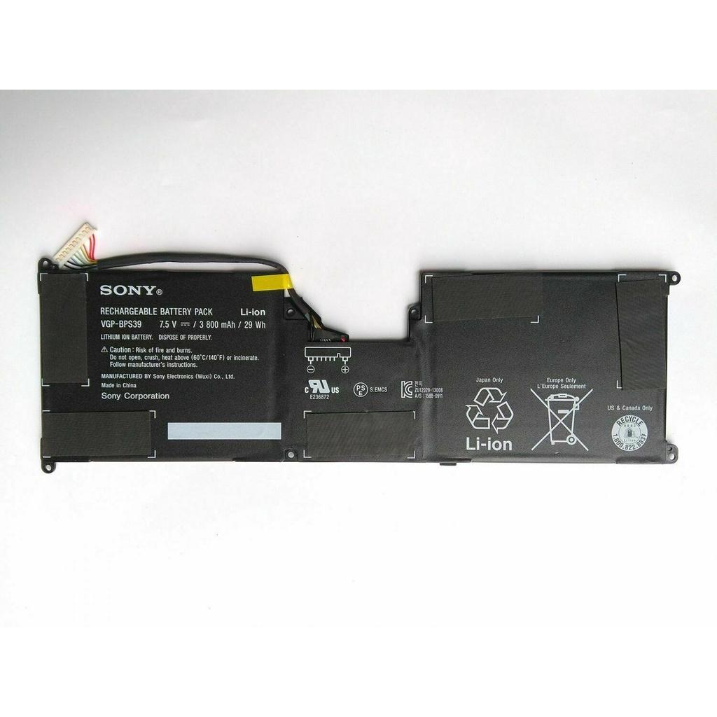 Pin Battery Dùng Cho Laptop Sony T1121 SVT112A2WW SVT11213CXW SVT112A2WL SVT11224E BPS39 VGP-BPS39 Original 29Wh