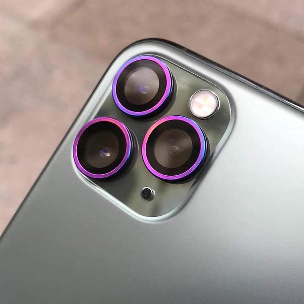 Dán Cam Titan 7 Màu Từng Mắt Camera Cho iPhone 13Promax đến 11 Lên Máy Quá Đẹp