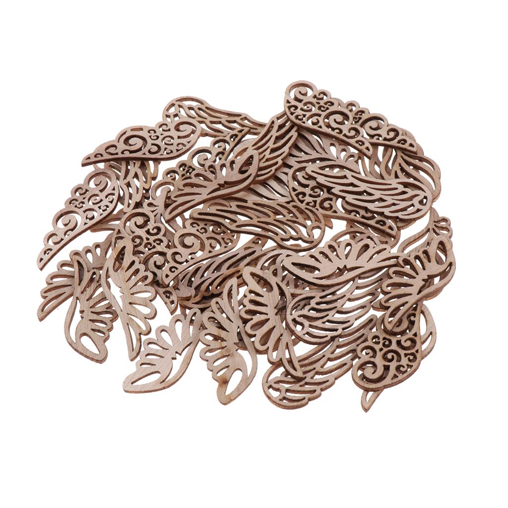 50 Cái Trống Rỗng Gỗ Chỉnh Trang Chưa Hoàn Thành Gỗ