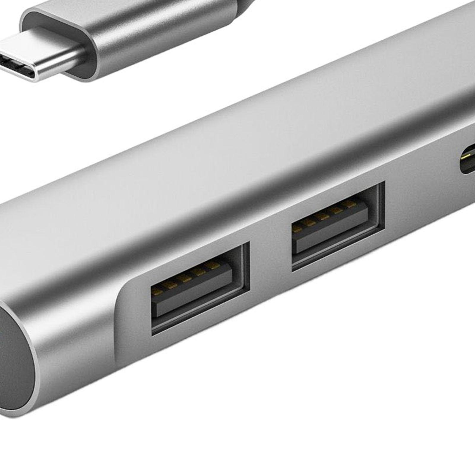 USB C Hub PD 60W Accs USB 2.0 5 in 1 8K/6K/5K/4K 60Hz for Laptop Charging PC