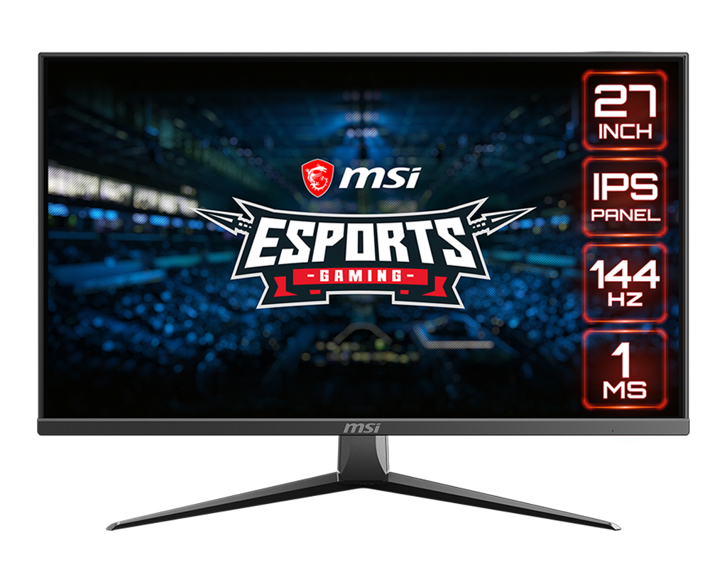 Màn hình Gaming MSI Optix MAG273 27 Inch (FHD/IPS/144Hz/1ms) - Hàng chính hãng