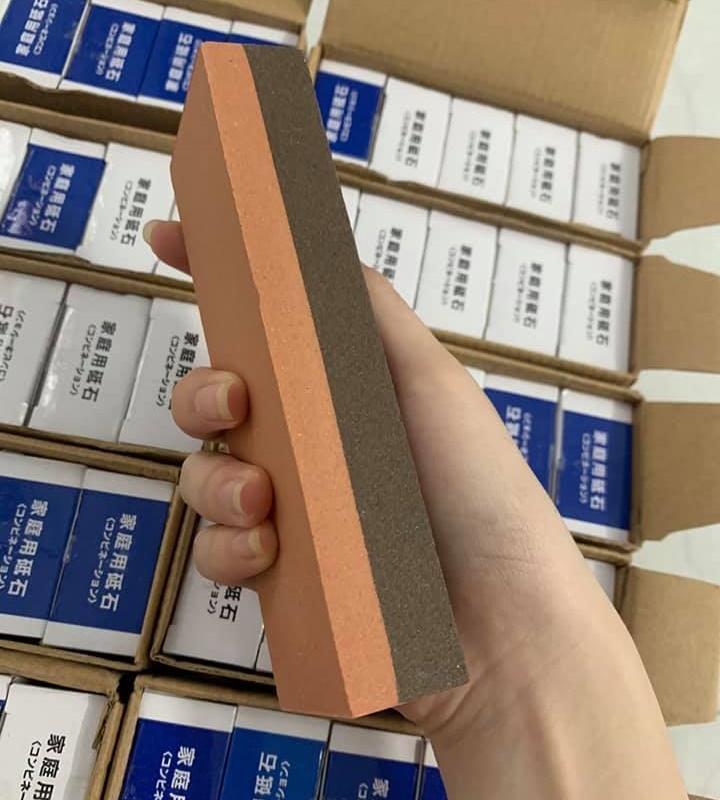 Đá mài dao kéo 2 mặt Grind Stone - Hàng nội địa Nhật Bản nhập khẩu chính hãng