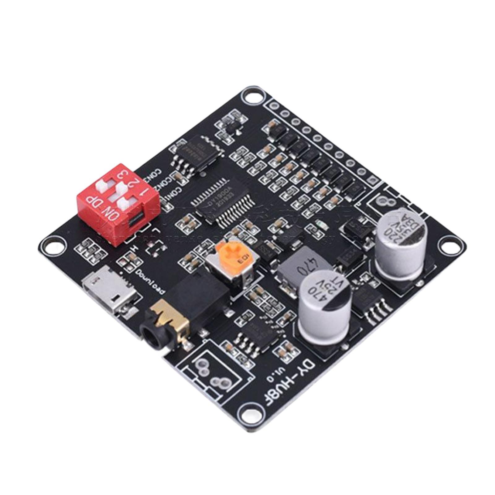 USB Voice Playback Module Hv8F Accessories 12V/24V MP3 Decoder Board 10W 20W