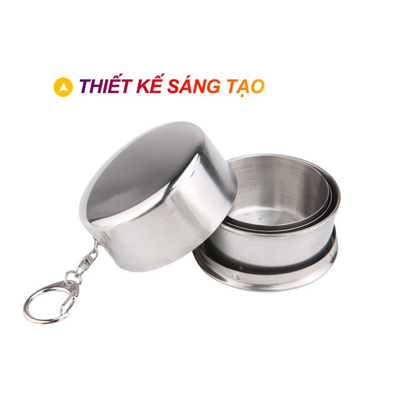 CỐC THÉP UỐNG NƯỚC UỐNG TRÀ GẤP CỌN IRONMAX