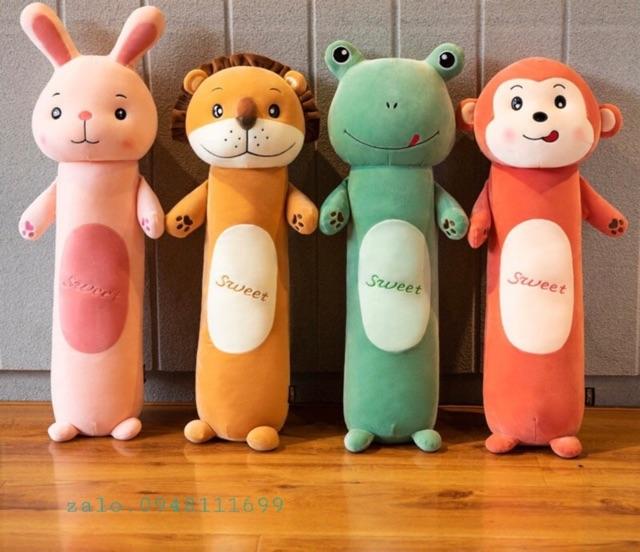 Gối Ôm Gấu Bông Hình Thú Nghộ Nghĩnh Đáng Yêu