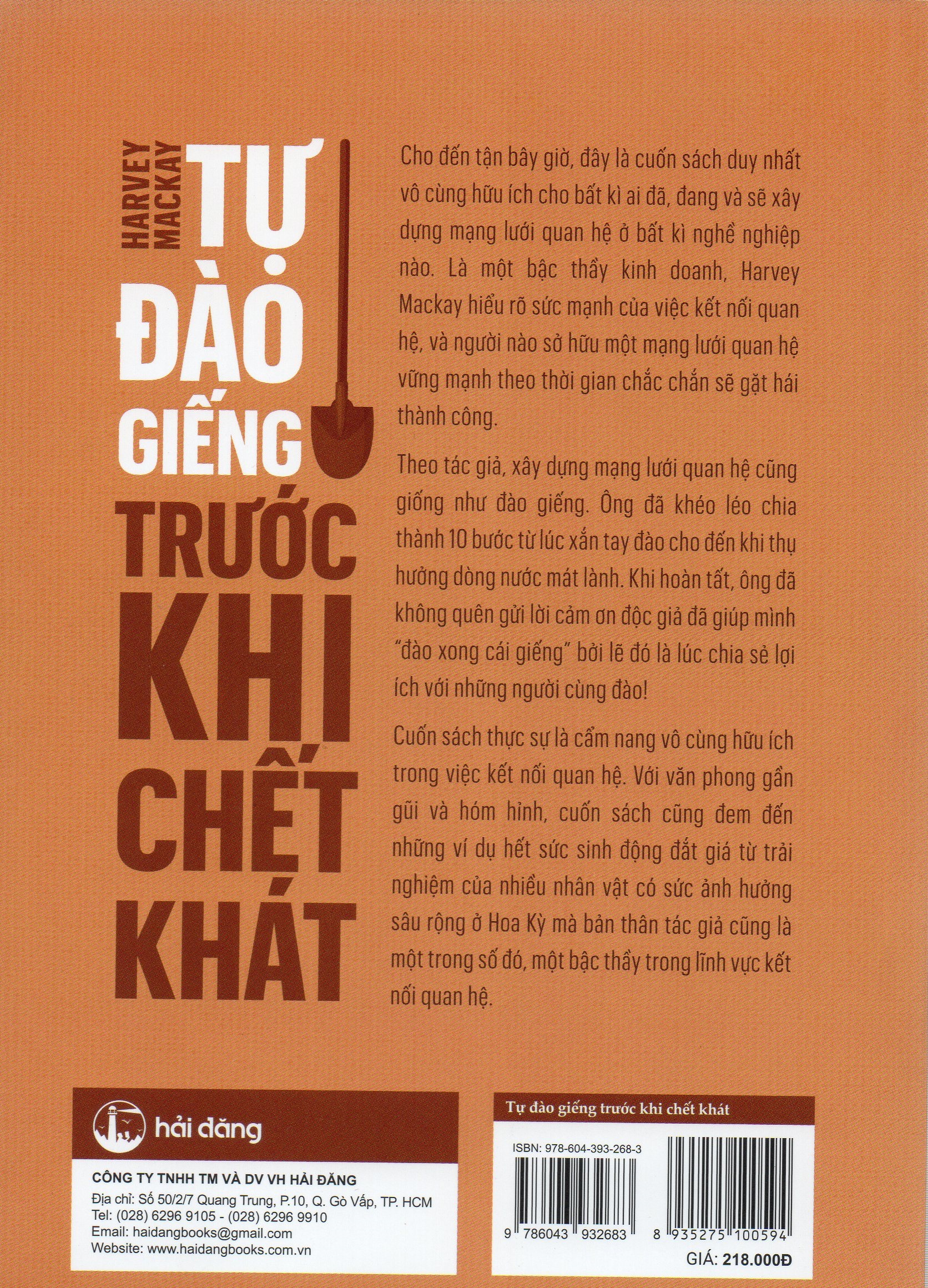 Tự đào giếng trước khi chết khát