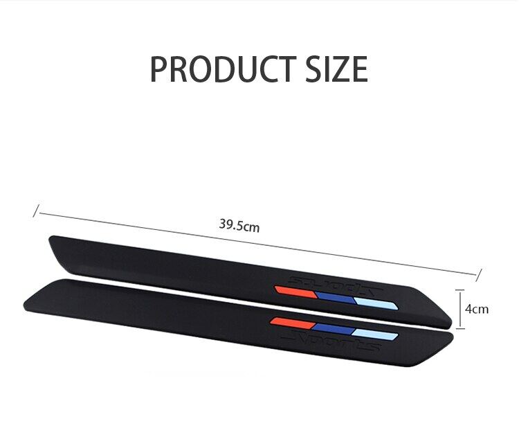 Dải Cao Su Dán Viền Bánh Xe Hơi Chống Trầy Xước kích thước 40 X 3.8CM
