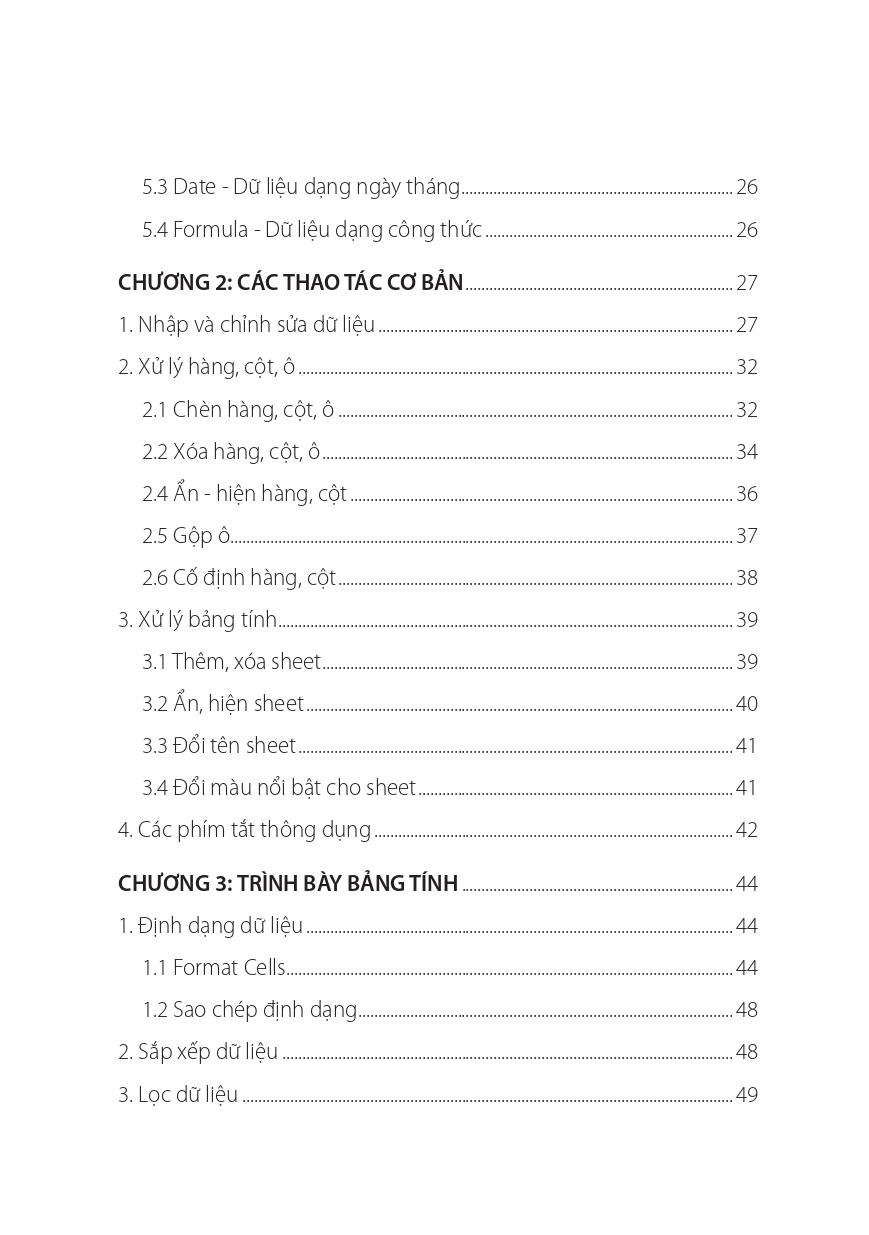 Sách - Hướng Dẫn Thực Hành Excel Từ Cơ Bản Đến Nâng Cao