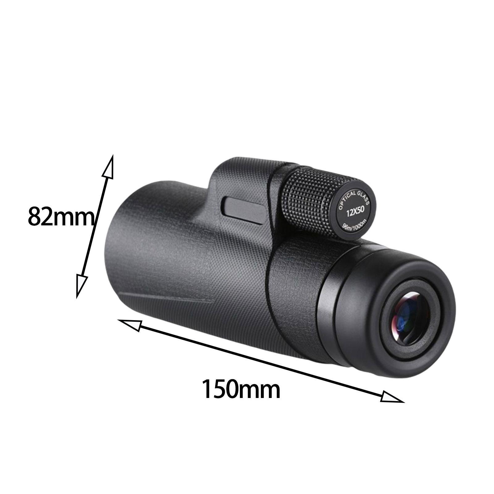 Angled 12x50 Photography Accs Easy to Use Multi Use Bird Watching Camping Travelling