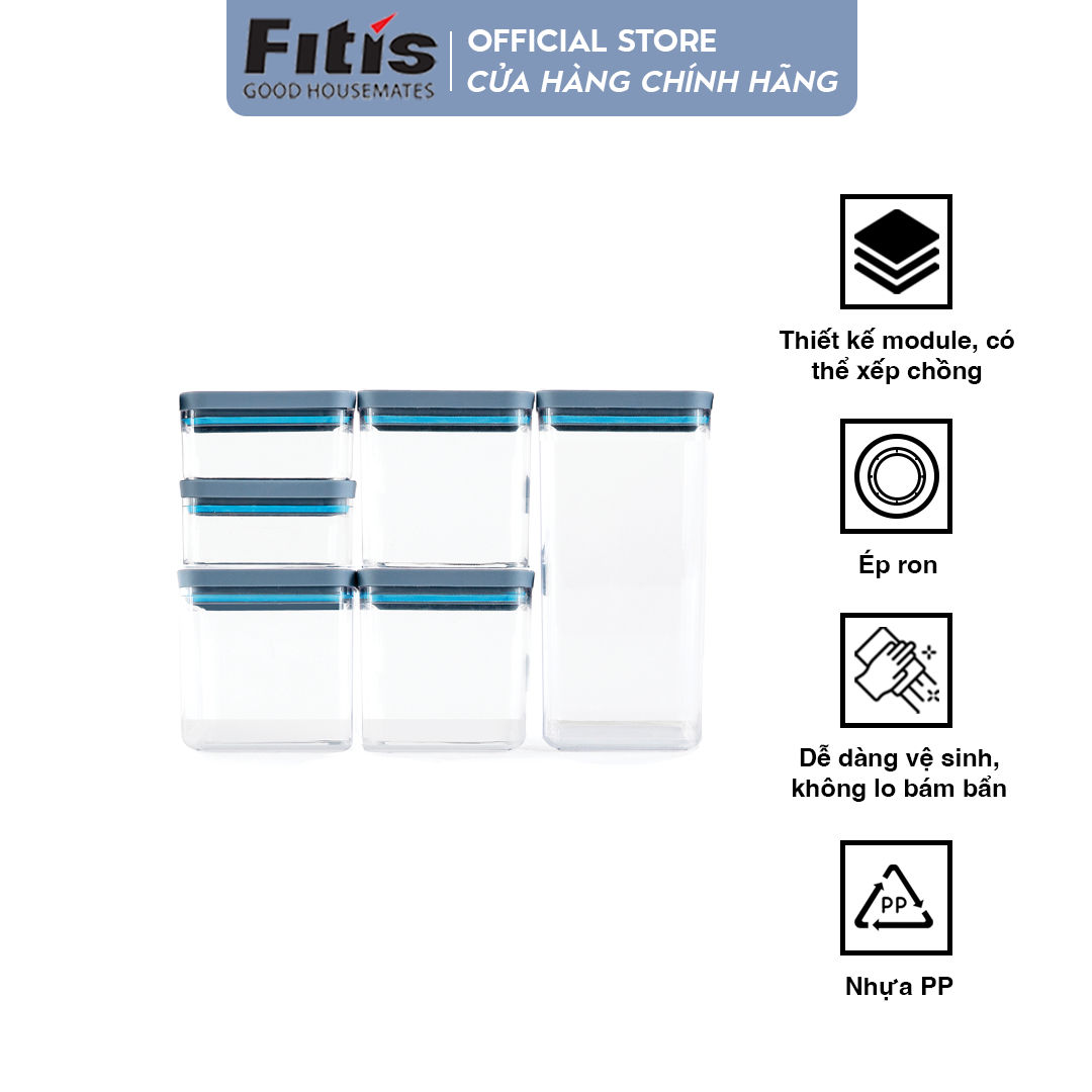 Bộ hộp đựng thực phẩm - FITIS NORA SMALL - FS-01E1