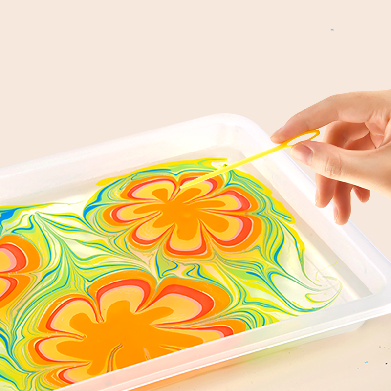 Đồ Chơi Bộ Kit Vẽ Tranh Thủy Ấn – Mideer Marbling Paint Kit