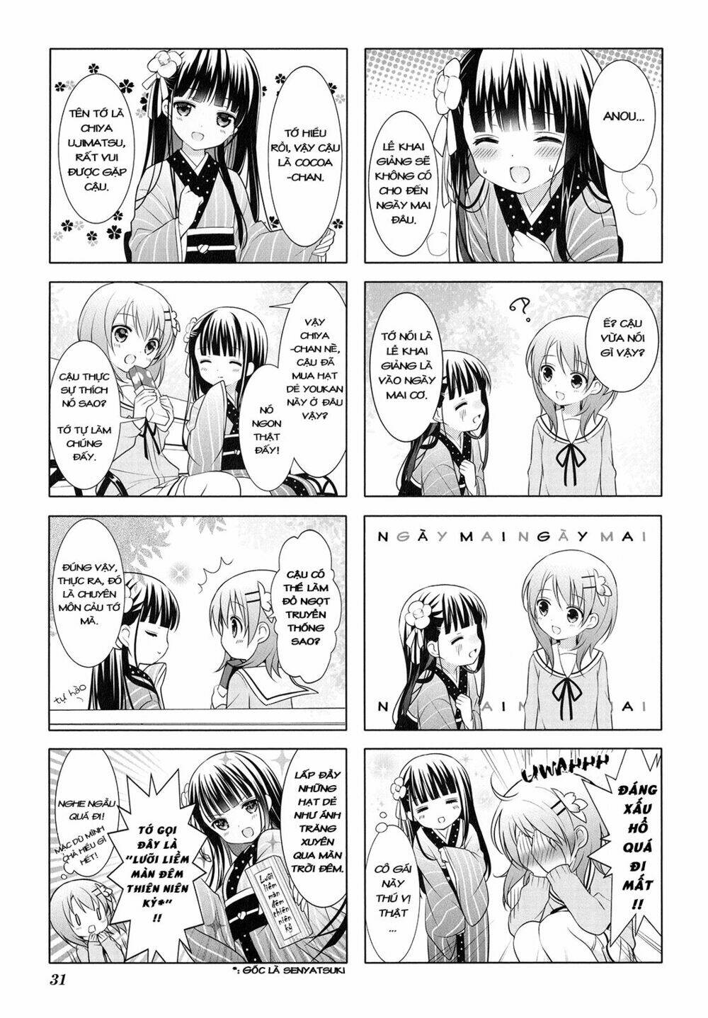 gochuumon wa usagi desuka? [4-koma] chapter 3 8