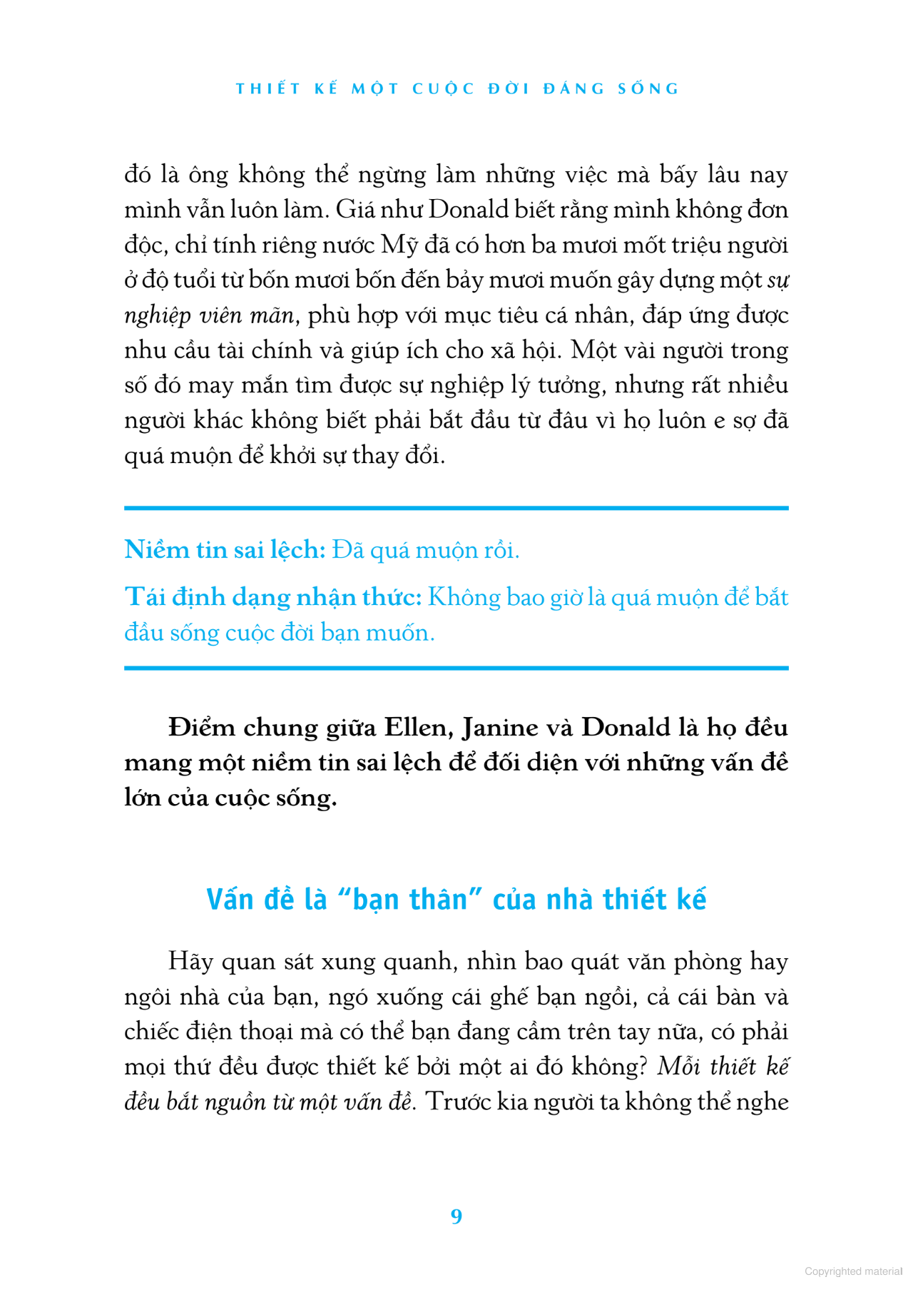 Thiết Kế Một Cuộc Đời Đáng Sống