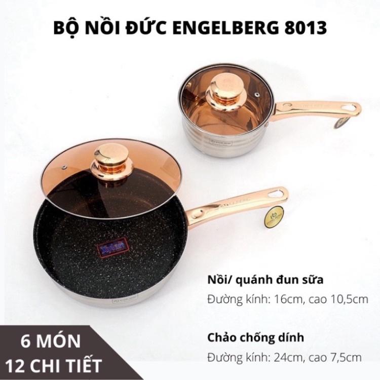 Bộ Nồi Đức 6 món 12 chi tiết ENGELBERG