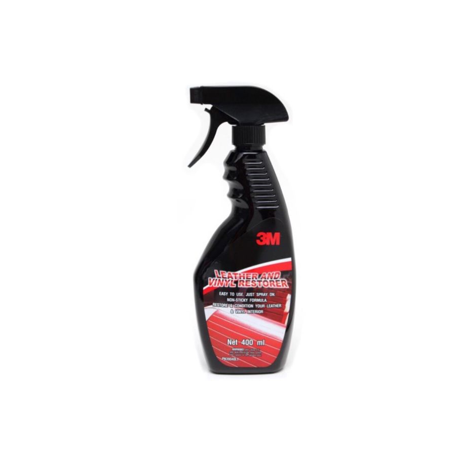 Dung dịch bảo dưỡng nội thất ô tô 3M Leather &amp; Vinyl Restorer PN39040LT (400ml)