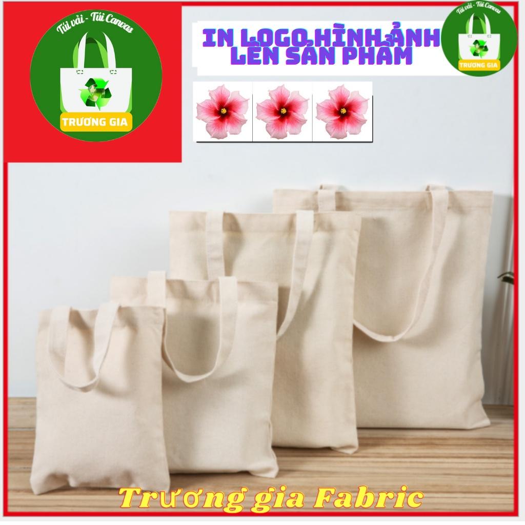 Túi Vải Canvas kích thước có sẵn nhận in logo Quảng cáo thương hiệu doanh nghiệp Trương Gia Túi Vải - Túi Canvas